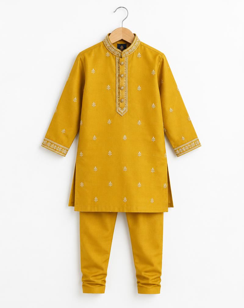 Boys' Festive Kurta Pyjama Set